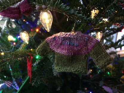 Sweater Ornament