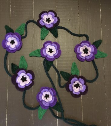 Peony Flower Bunting