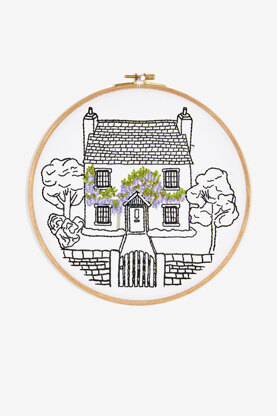 DMC Country Cottage Embroidery Pattern - PAT1382 - Downloadable PDF