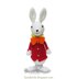 White Rabbit from Alice in Wonderland - PDF Amigurumi crochet pattern