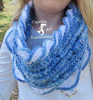 Sea Breeze Infinity Scarf Child & Youth