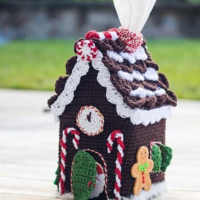 Gingerbread House Tissue Box Cover