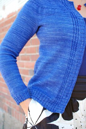 Laura Chau Castlegar Cardigan PDF (Large Sizes)