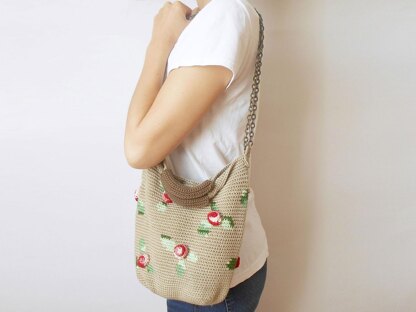 3D Roses Bag