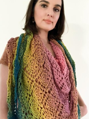 Vintage Pineapple Shawl