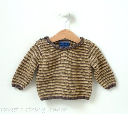 Baby Boy Sweater 'Multi Stripe'