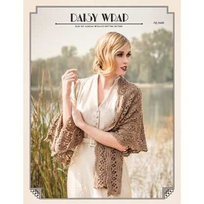 Blue Sky Fibers Daisy Wrap