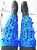 Bobble Blues Cowl Leg Warmers Set