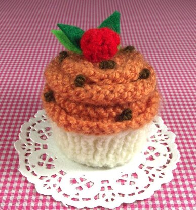 Pumpkin Cupcake Pincushion