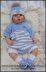 Unisex Romper Set 16-22 inch dolls/newborn/0-3m baby