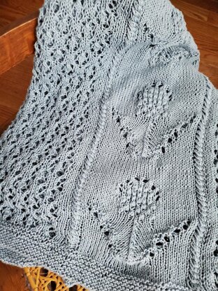 Hydrangea Baby Afghan