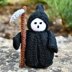 Halloween Grim Reaper Doll Knitting Pattern - Toy Knitting Pattern