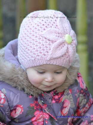 Cherry Flower Hat