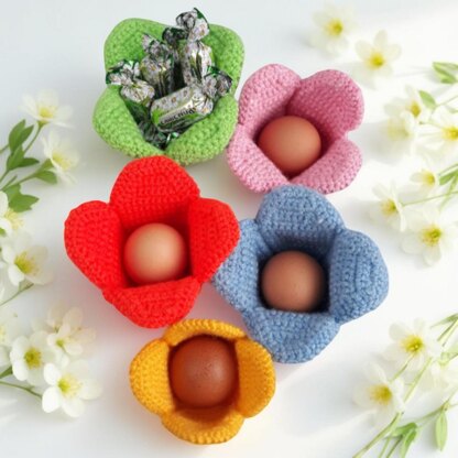 Flower Egg Easter Holder
