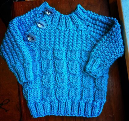 "Kinghorn" Chunky Knit Pattern