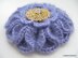 Mohair Brooch Unique Large Flower 3D Tutorial