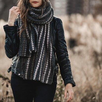 Bernard Houndstooth Scarf