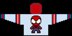 SWEATER SPiDERMAN * C2C hero sweater