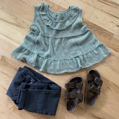 Tiered Ruffle Tank