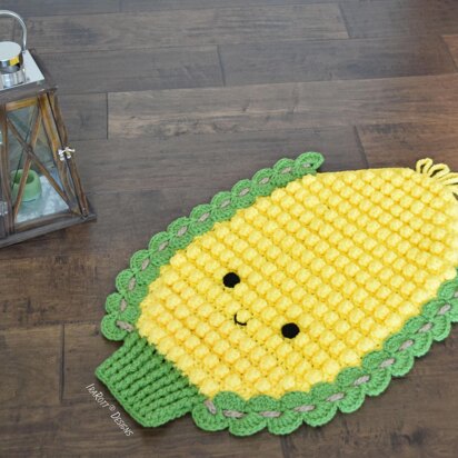 Corny The Cob Corn Rug