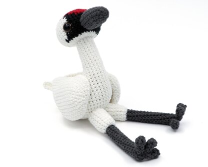 Amigurumi Whooping Crane