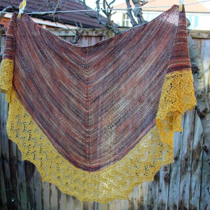 Salvia Shawl