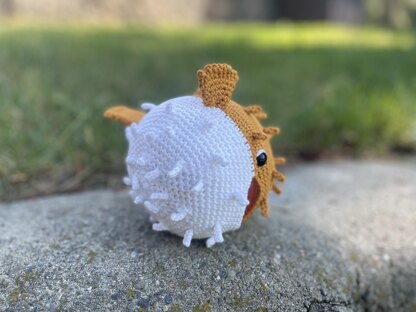Bubbles the Puffer Fish