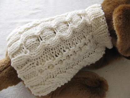 Stepping Stones Aran Dog Sweater