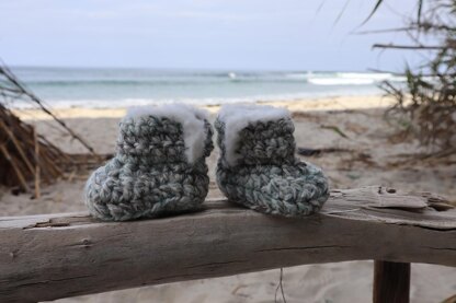 Ugg Style Baby Bootie