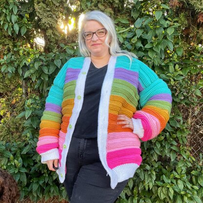 Prismatic Cardigan