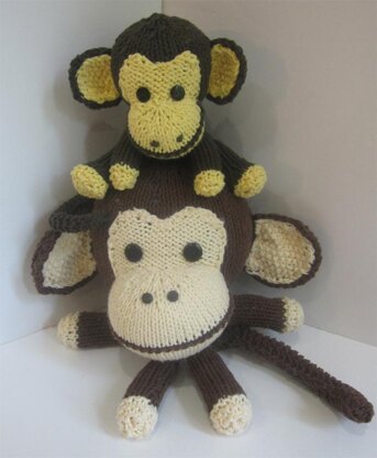 Knitkinz Monkey for Your Office