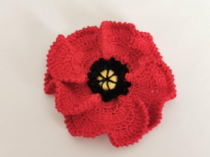 Poppy flower pattern