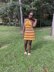 Golden Hour Slip Dress Crochet Pattern | Beginner Summer Dress | Striped Halter Sundress PDF