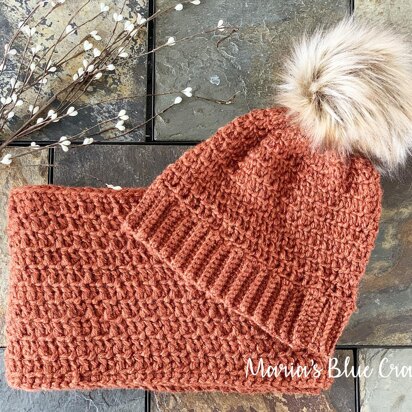 Cozy Up Hat and Scarf Set