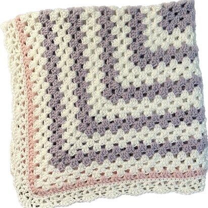 Granny square blanket