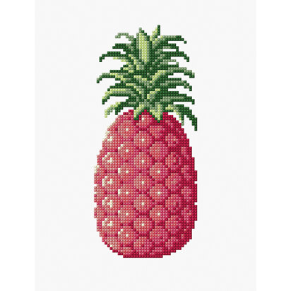 Pineapple in DMC - PAT0122 - Downloadable PDF