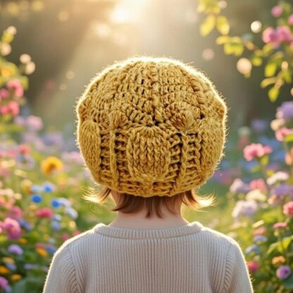 A crochet hat