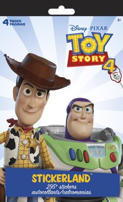 Trends International SnadyLion Disney Stickerland Pack - Toy Story 4, 4/Sheets