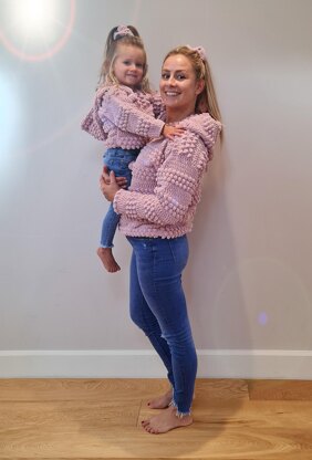Bobble Hoodie - Baby, Child & Adult Sizes