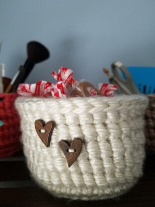 Simple Bolster Basket