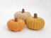 Crochet pumpkins pattern Halloween decor amigurumi