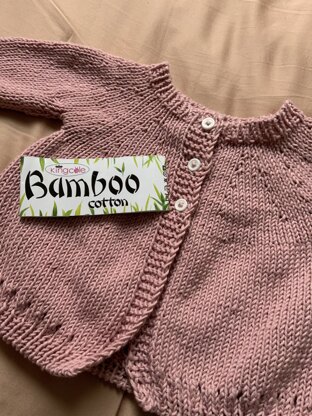 Bamboo-Cotton Baby Cardigan