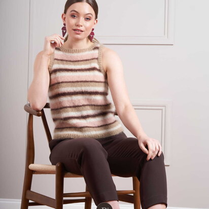 Bronx Top in Rowan Kidsilk Haze (DE) - Downloadable PDF