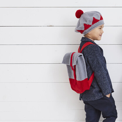 Debbie Bliss Otis Backpack & Beret PDF