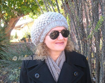 Honeycomb Slouchy Hat