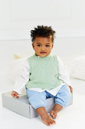 Tank Tops in Stylecraft Baby Sparkle DK & Stylecraft Special for Babies DK - 9998 - Downloadable PDF