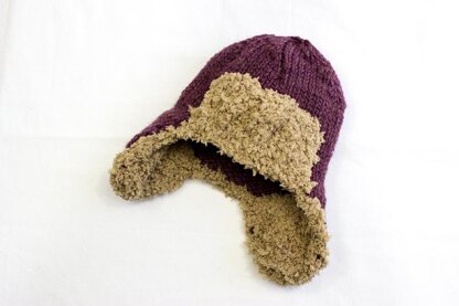 Knit Aviator Hat