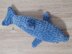 Dylan the Dolphin - UK Terminology - Amigurumi