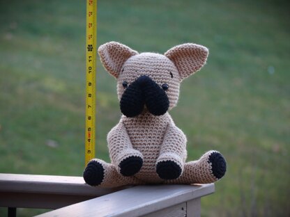 French Bulldog Amigurumi