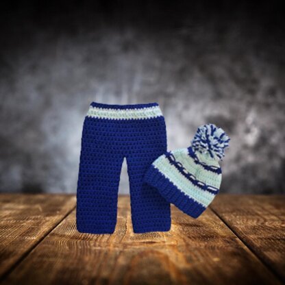 Baby boys hat & pants